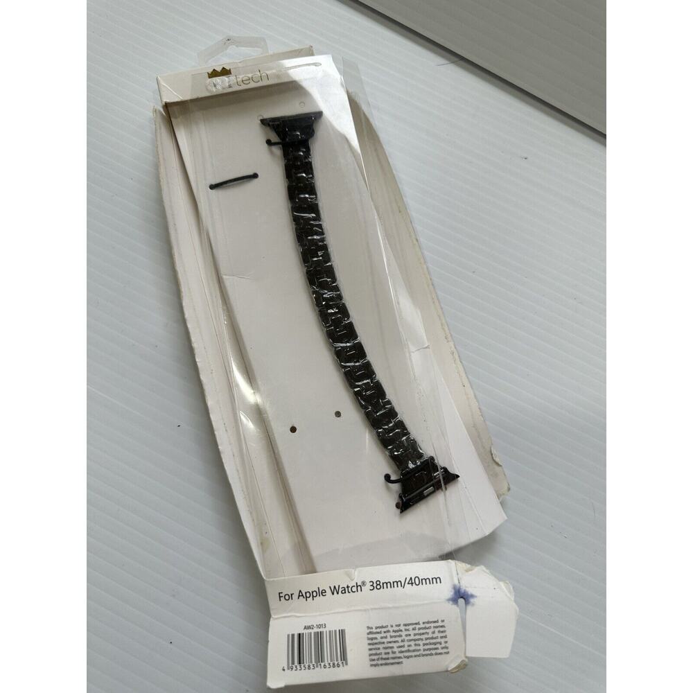 RItech For Apple Watch - 38 mm | 40 mm Black Resin